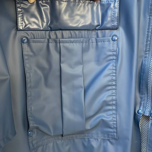 Women's Hooded Raincoat - Picture 7 of 12